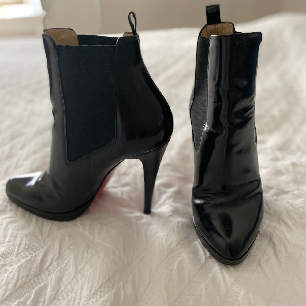 Christian Louboutin Black Booties